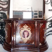 دو عدد آینه کنسول