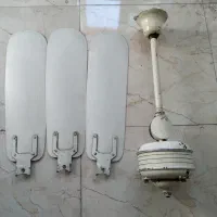 پنکه سقفی انگلیسی اصل پر قدرت آنتیک کلکسیونی