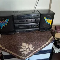 رادیو ضبط سونی ژاپنی اصل پشتی ترکمن بخاری