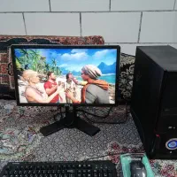کامپیوتر i3 مانیتور 22 ips