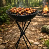 آتشدان سه پایه پلاس کمپینگ