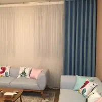 سفارش ودوخت انواع پرده ساده پانج ومینیمال|پرده، رانر، رومیزی|شیراز, پودنک|دیوار