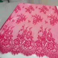 یک قواره پارچه دانتل فرانسوی فرانسه سرخابی باکیفیت|لباس|تهران, شهرک دانشگاه|دیوار