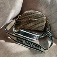 کیف زنانه مینی پاس حصیری