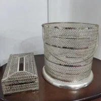 ست سطل اشغالی جا دستمالی