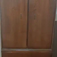 کمدتمام چوب جنس عالی با دو کشو محکم|جاکفشی، کمد، دراور|نجف‌آباد, یزدانشهر|دیوار