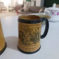 پارچ و لیوان قدیمی|کلکسیون اشیاء عتیقه|مشکیندشت, |دیوار