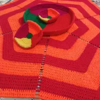 تک ورومیزی دستبافت