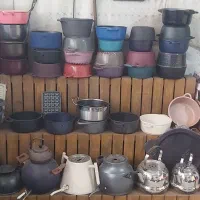 ساجهای مسافرتی سه پایه دار.بازسازی ظروف‌چدن‌تفلون|کوهنوردی و کمپینگ|تهران, مظاهری|دیوار