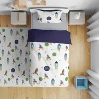 روتختی پسرانه طرح فضانورد|اسباب و اثاث بچه|قم, بنیاد|دیوار