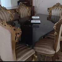 میز غذاخوری شش نفره