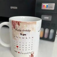 ماگ حرارتی و ساده تولد