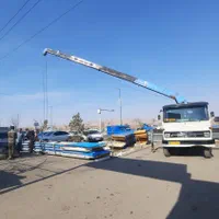 جرثقیل خاور و نیسان دکل ۱۴ متر|خدمات حمل و نقل|تبریز, |دیوار