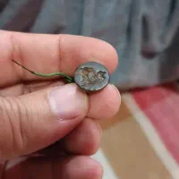 مهره و سنگ سماقی حدید کهنه|بدلیجات|اهواز, چنیبه علیا|دیوار