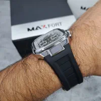 زیباترین و ترند ترین ساعت سال قاب مربع بند رابر|ساعت|اصفهان, قائمیه|دیوار