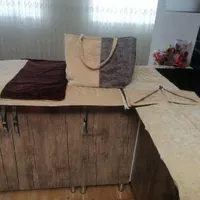 سرویس و خشک کن مخمل  آشپزخانه و کیف بزرگ