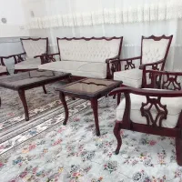 مبل ۷ نفره و میز ناهار خوری ۴ نفره|مبلمان خانگی و میز عسلی|آران و بیدگل, |دیوار