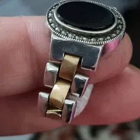 انگشتر رولکس نقره ۹۲۵|جواهرات|خرم‌آباد, |دیوار