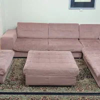 مبل راحتی ۷ نفره (L ) با پاف