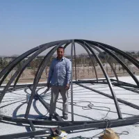 اجرای سقف سبک سوله باغ پارکینگ