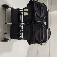 کالسکه ی دوقلو بدو عیب و کم کار