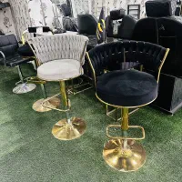 صندلی سلن پارچه ای آرایشگاهی زرین