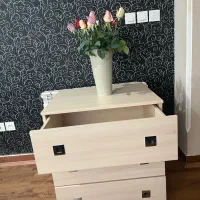 سه کشو ام دی اف در حد نو مناسب برای لباس و غیره|جاکفشی، کمد، دراور|رشت, دیلمان|دیوار