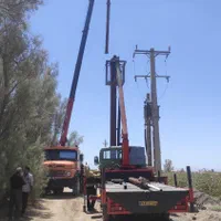 خدمات جرثقیل کفی.5تن و3تن دکل بلندهمراه سبدبالابر|خدمات حمل و نقل|رفسنجان, |دیوار