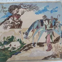 تابلو فرش دستباف|تابلو فرش|اراک, |دیوار