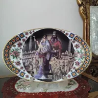 دیوار کوب آنتیک چینی لمونژ فرانسه