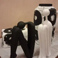 گلدان و جادستمالی دکوراتیو قابل اجرا در طرح دلخواه|صنایع دستی و سایر لوازم تزئینی|رشت, صفاری|دیوار