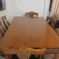 میز نهارخوری|میز و صندلی غذاخوری|گرگان, |دیوار