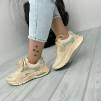 کتونی فشیون مشکی سفید زنانه اسپرت لژدار fashion|کیف، کفش، کمربند|تهران, تاکسیرانی|دیوار