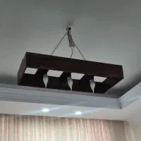 لوستر چوبی
