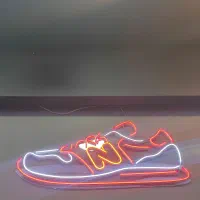 خدمات ساخت تابلو نئون وLED|فروشگاه و مغازه|سبزوار, قائم|دیوار