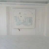 نیروی جوان کاردر نقاشی ساختمان