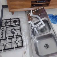 سینک دوقلو گاز رومیزی ۵شعله