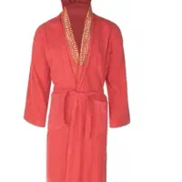 حوله تن پوش مارک گلبافت رنگ قرمز سایز متوسط