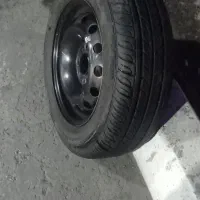 یک حلقه  رینگ و لاستیک  206 سایز 14 زیر صفری