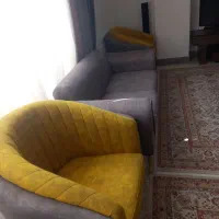 مبل ۷ نفره درحدنو|مبلمان خانگی و میز عسلی|شیراز, شهرک گلستان شمالی|دیوار