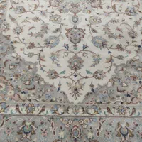 فرش گل ابریشم جفت|فرش|کرمانشاه, |دیوار