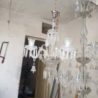 لوستر باکارات ۳ شاخه اطاق خوابی|لوستر و چراغ آویز|تهران, صفاییه (چشمه علی)|دیوار