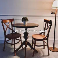 میزدونفره کارول میز و صندلی غذاخوری کافه ناهارخوری