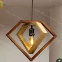 لوسترچوبی|لوستر و چراغ آویز|طبس, |دیوار