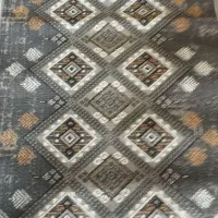 گلیم تراکم 660|گلیم، جاجیم، گبه|کاشان, کارگر|دیوار