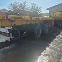 تریلی کفی گاری یدک کش دو محور چرخ ۲۴|خودرو سنگین|مشهد, رباط طرق|دیوار