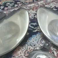 کاپوت  ۲۰۶ نقره‌ای  دسته دوم و دوعدد چراغ جلوی ۲۰۶|قطعات یدکی و لوازم جانبی|رشت, کوی فکوری|دیوار