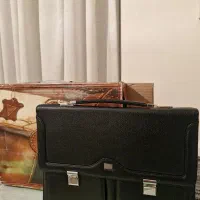 کیف چرم نو مشکی