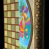 تخته نرد و صفحه شطرنج خاتم (لیلی و مجنون)|اسباببازی|تهران, تهرانسر غربی|دیوار