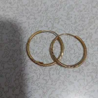 گوشواره طلا حلقه ای